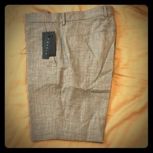 Theory Cool Gray Shorts
